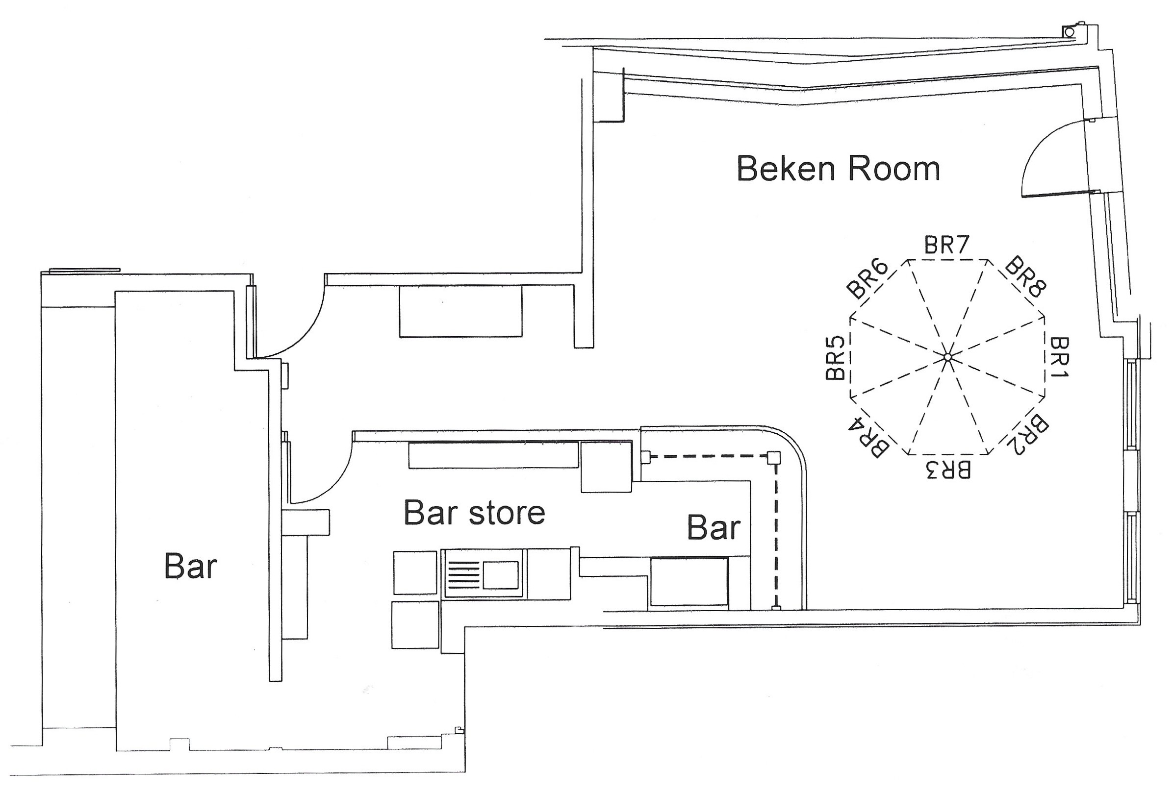 Beken Room floor plan