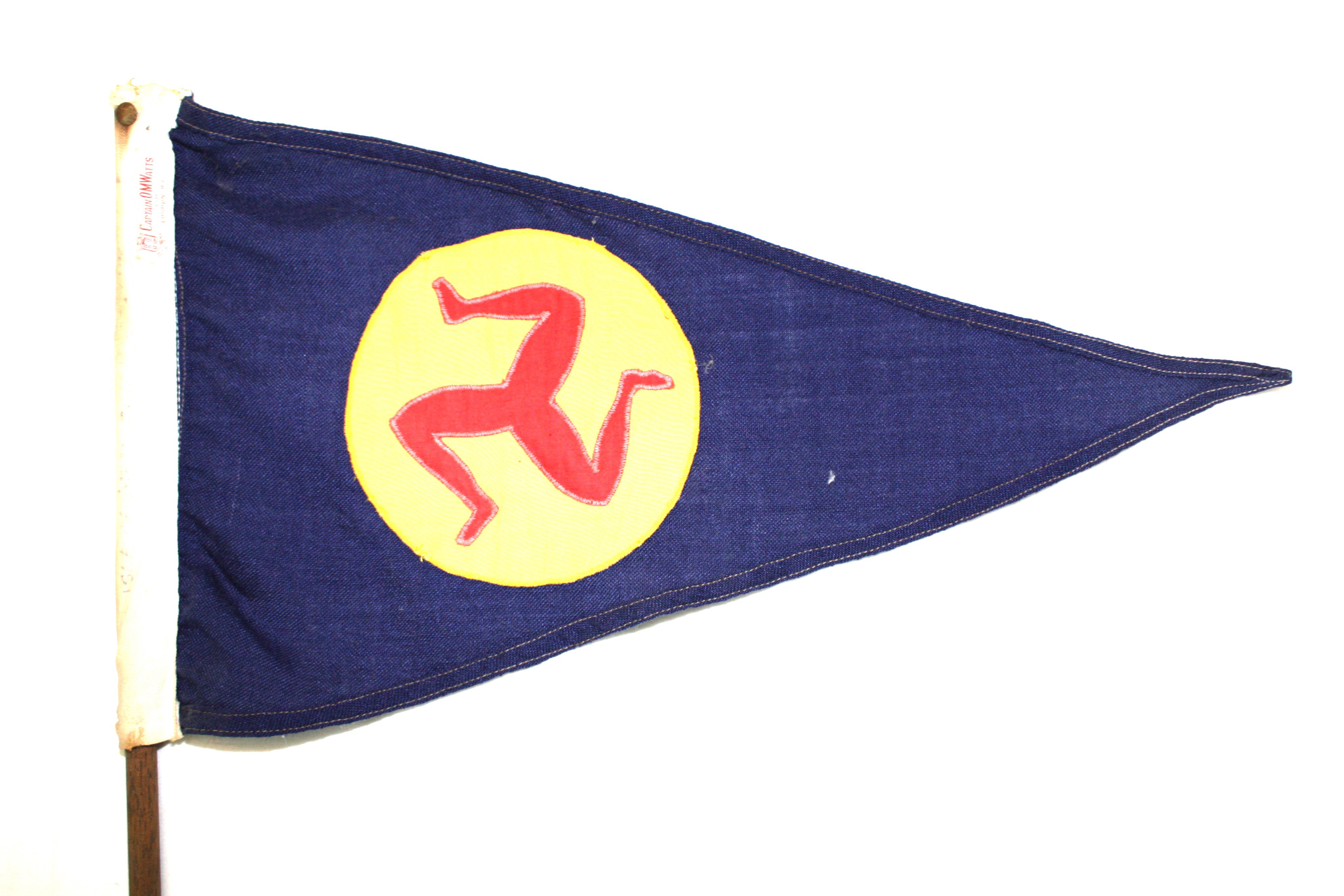 Isle Of Man Yacht Club Burgee