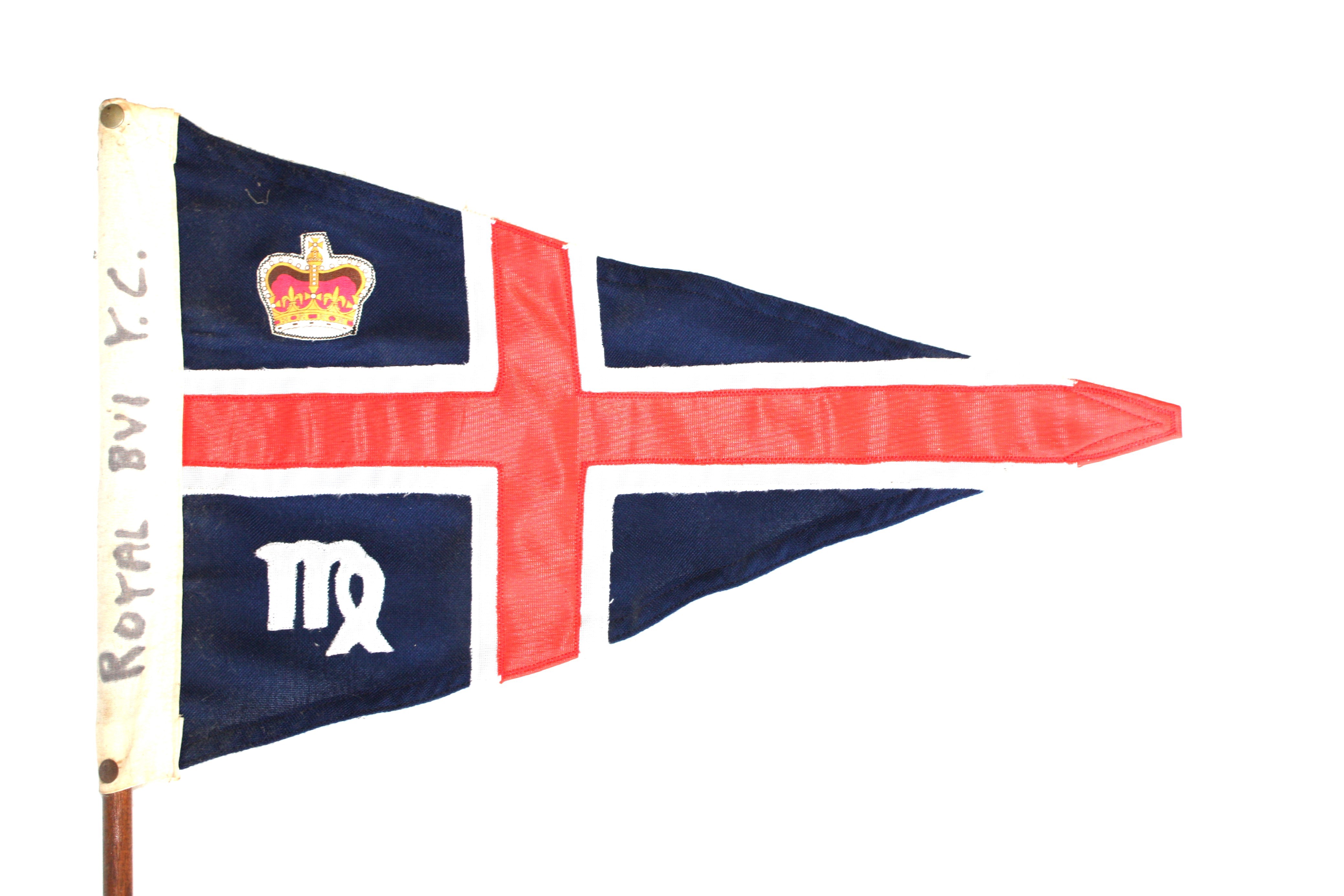 Royal BVI Yacht Club Burgee